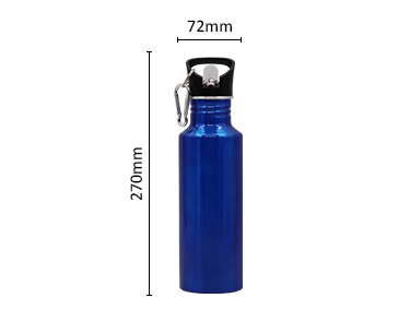Single Wall Sublimation Aluminum Sport Water Bottle for heat transfer