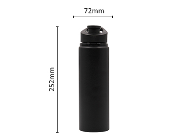 Single Wall Blank Sublimation water bottle aluminum sport bottle for Outdoor Camping Cycling