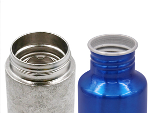 What is the difference between aluminum cups and titanium cups