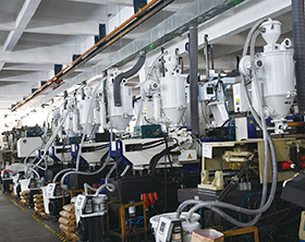 Injection molding production line A