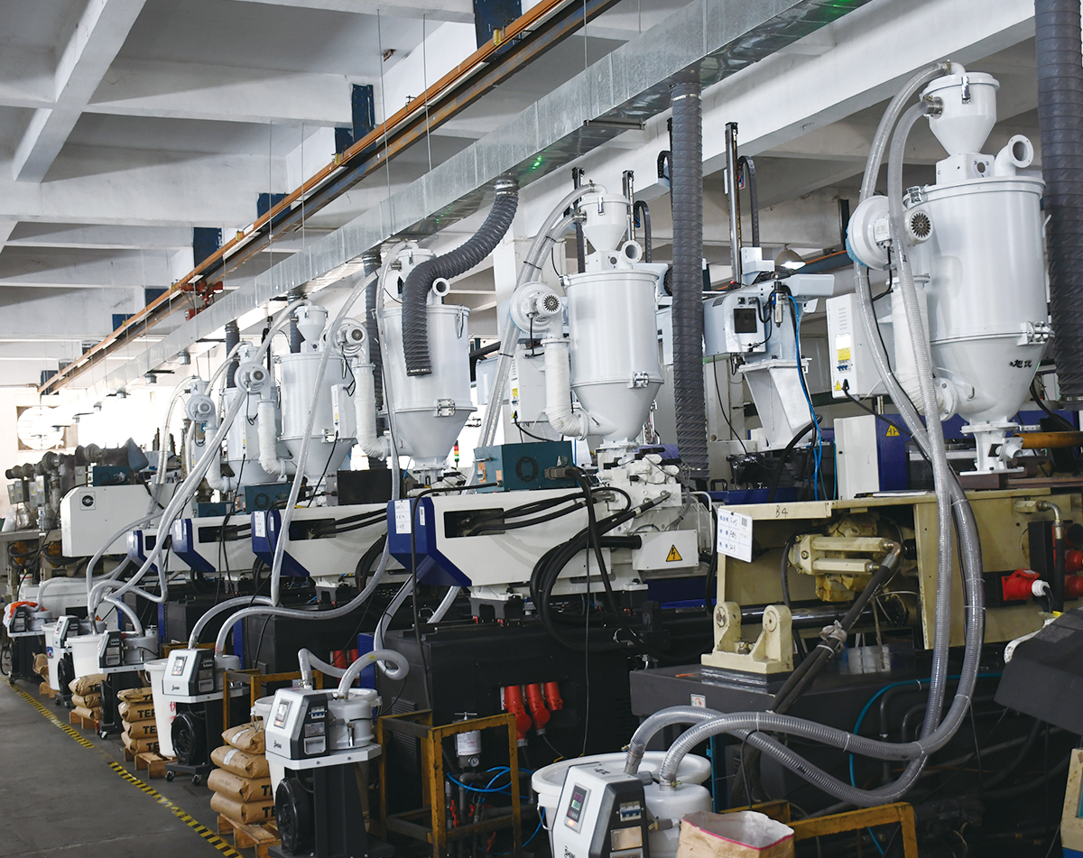 Injection molding production line A